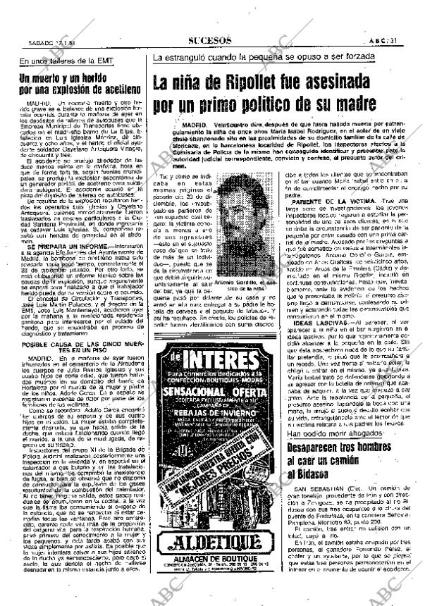 ABC MADRID 17-01-1981 página 39