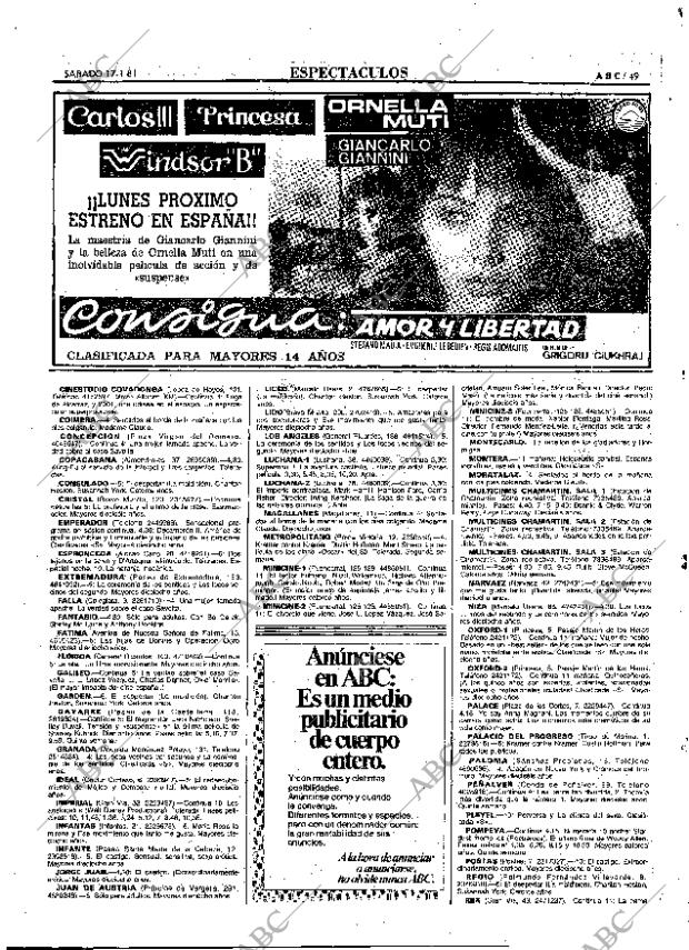 ABC MADRID 17-01-1981 página 73