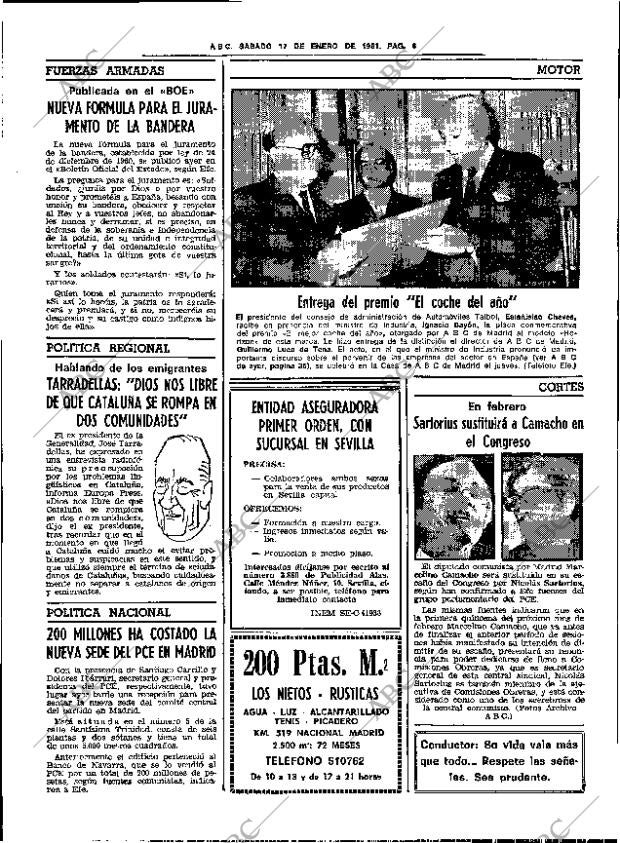 ABC SEVILLA 17-01-1981 página 12