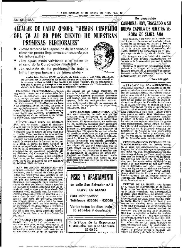 ABC SEVILLA 17-01-1981 página 18