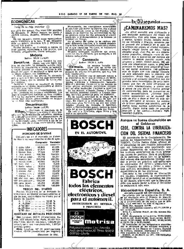 ABC SEVILLA 17-01-1981 página 22