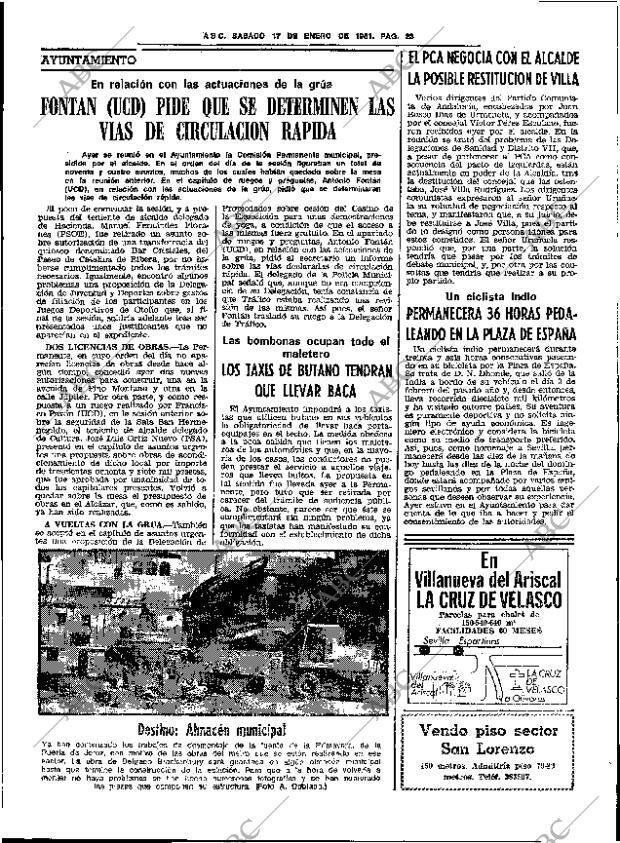 ABC SEVILLA 17-01-1981 página 29