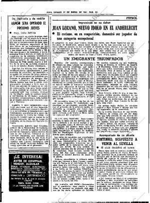 ABC SEVILLA 17-01-1981 página 40