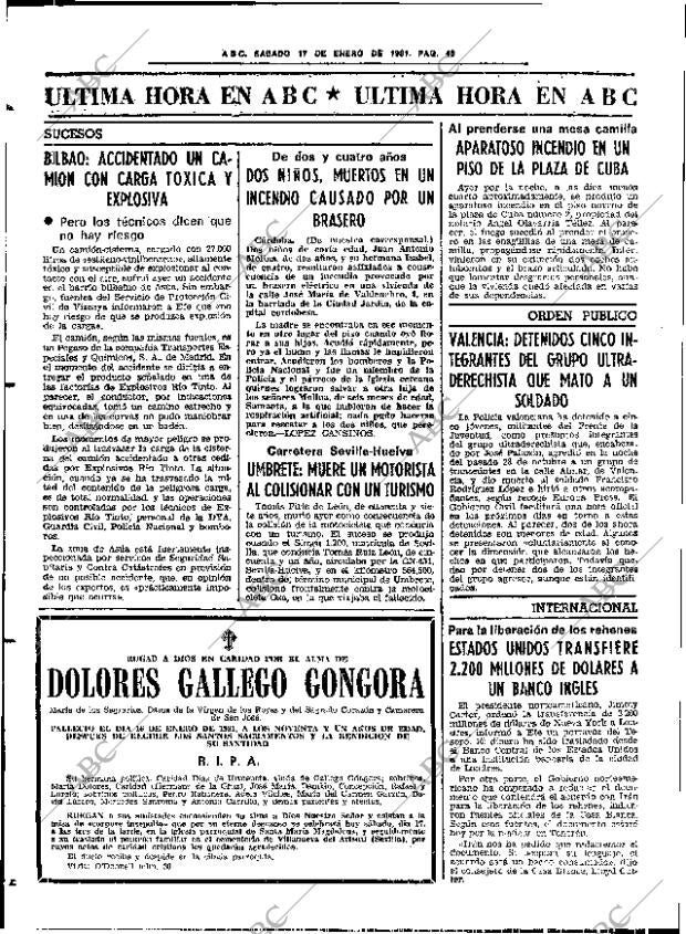 ABC SEVILLA 17-01-1981 página 54