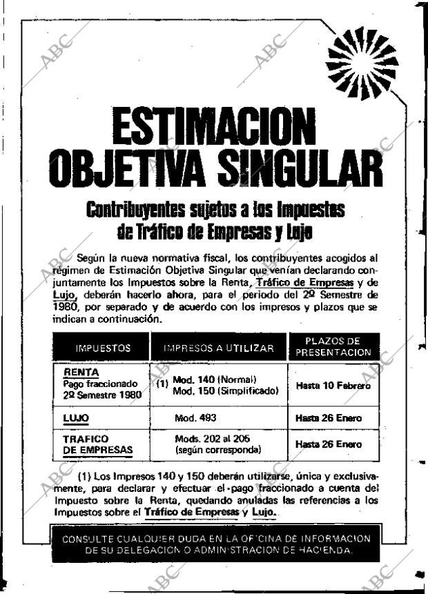 ABC MADRID 18-01-1981 página 111