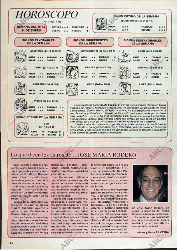 ABC MADRID 18-01-1981 página 156