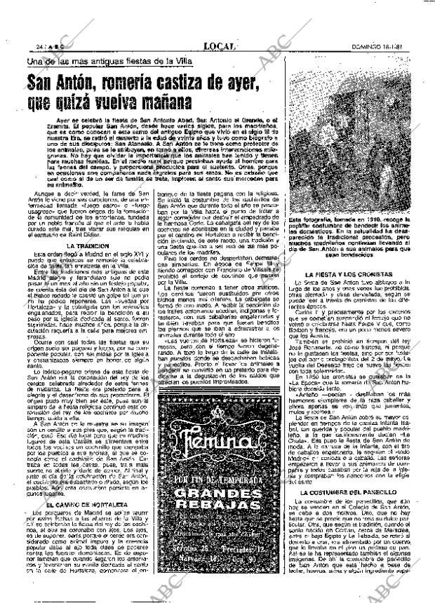 ABC MADRID 18-01-1981 página 40