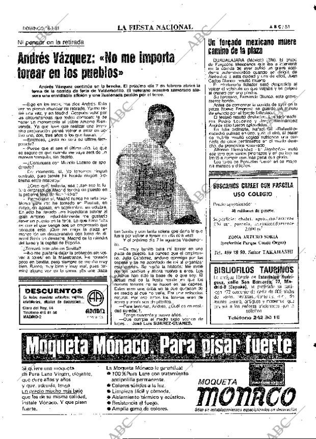 ABC MADRID 18-01-1981 página 69