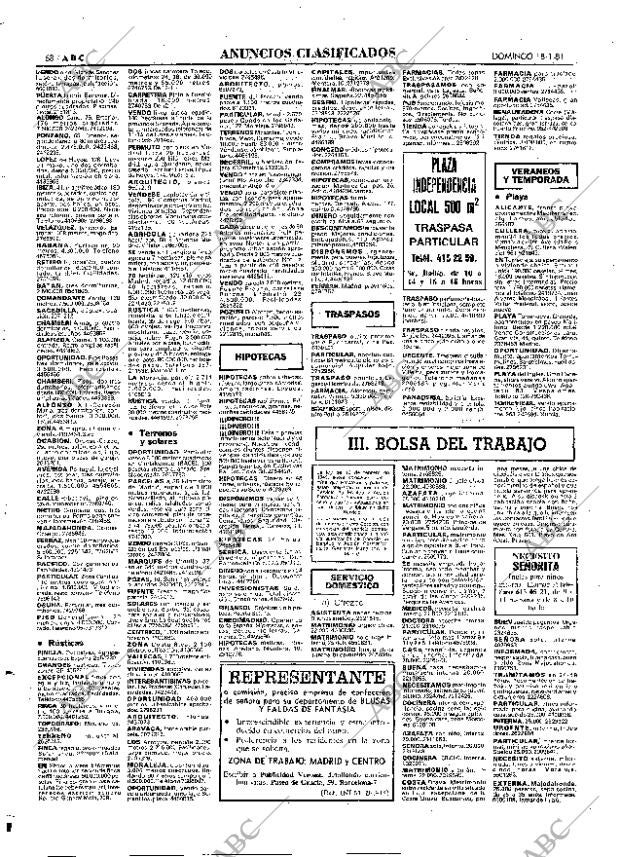 ABC MADRID 18-01-1981 página 84