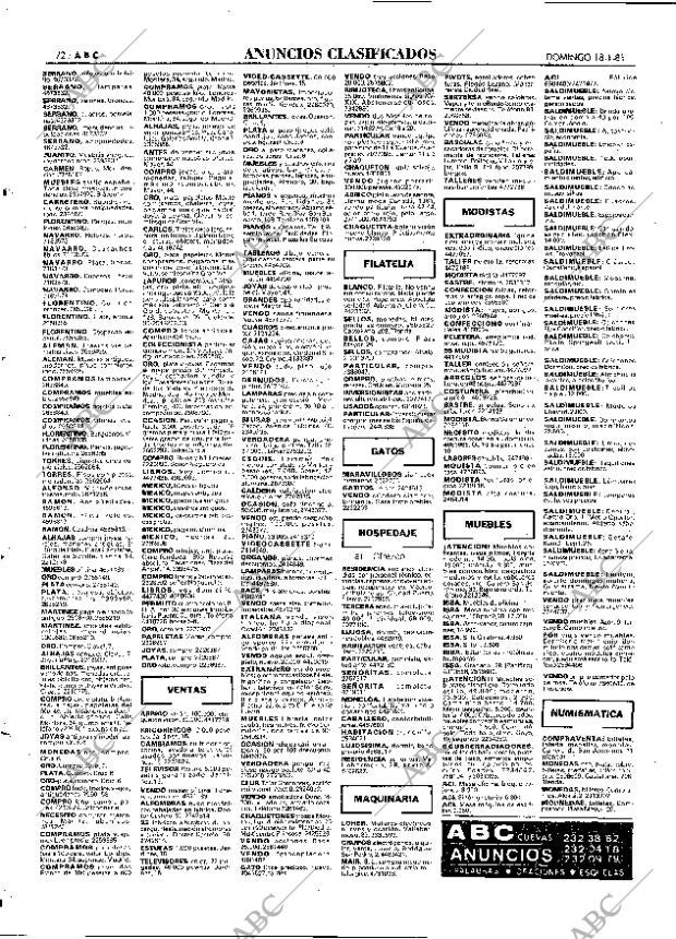 ABC MADRID 18-01-1981 página 88