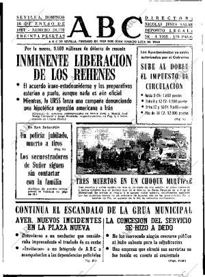 ABC SEVILLA 18-01-1981 página 13