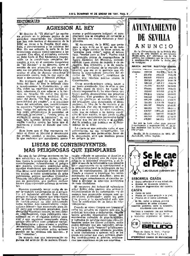 ABC SEVILLA 18-01-1981 página 15