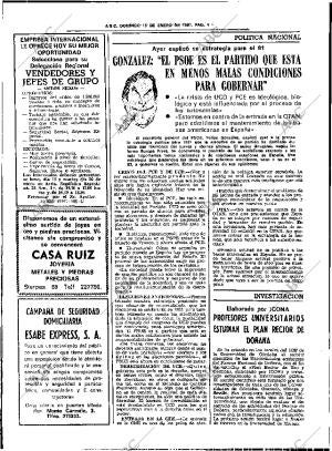ABC SEVILLA 18-01-1981 página 16