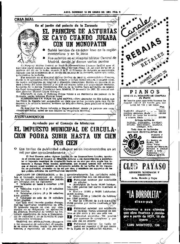 ABC SEVILLA 18-01-1981 página 17