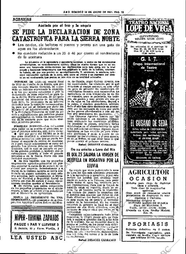 ABC SEVILLA 18-01-1981 página 25