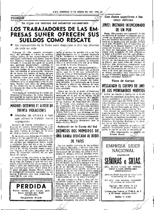 ABC SEVILLA 18-01-1981 página 43