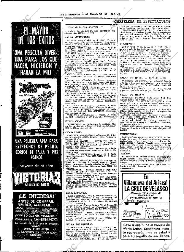 ABC SEVILLA 18-01-1981 página 54