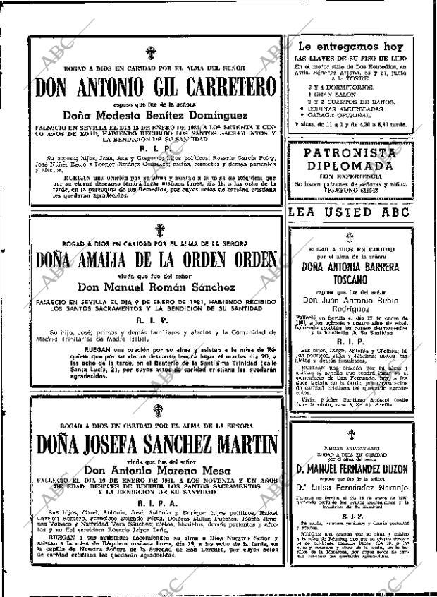 ABC SEVILLA 18-01-1981 página 62