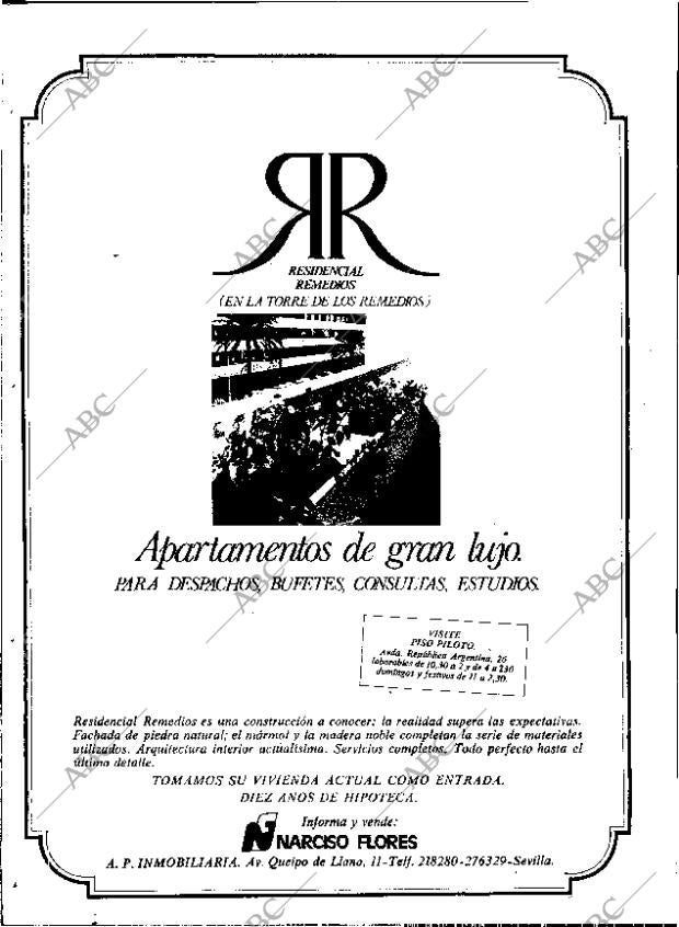 ABC SEVILLA 18-01-1981 página 74