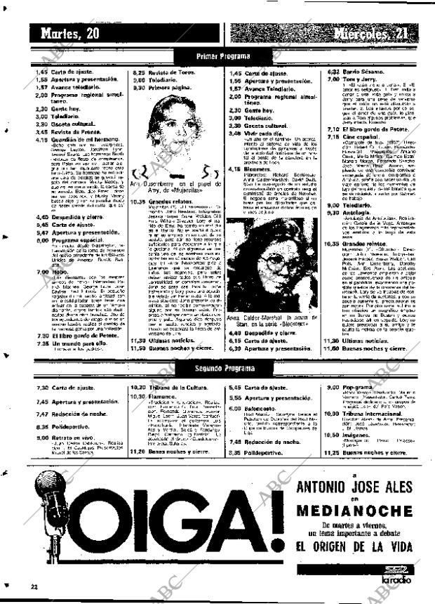 ABC MADRID 20-01-1981 página 110