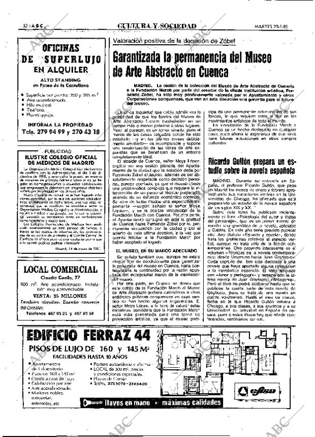 ABC MADRID 20-01-1981 página 44