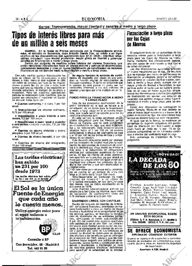 ABC MADRID 20-01-1981 página 50