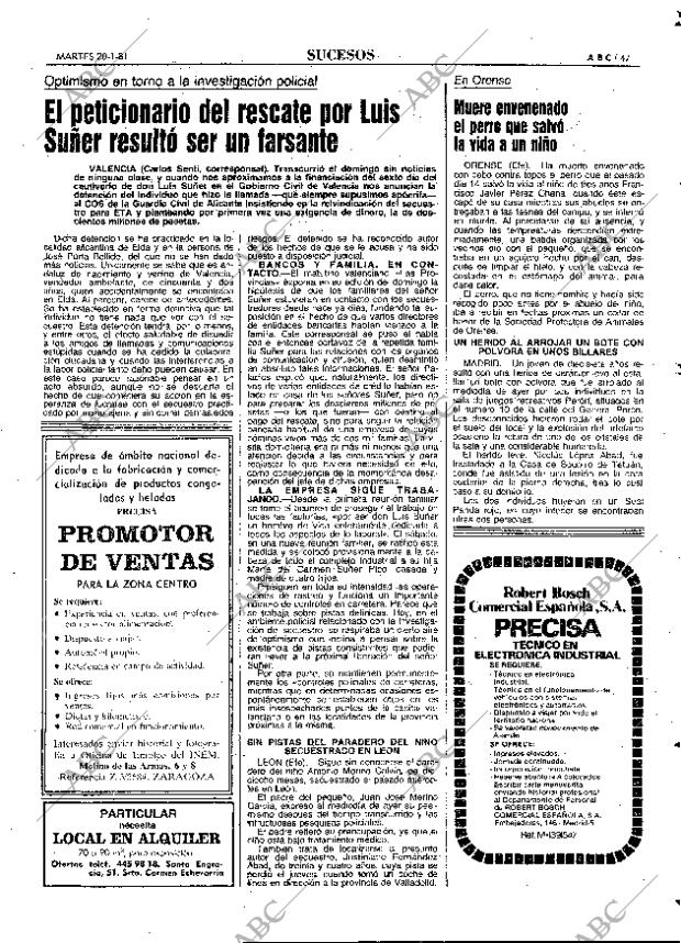 ABC MADRID 20-01-1981 página 59