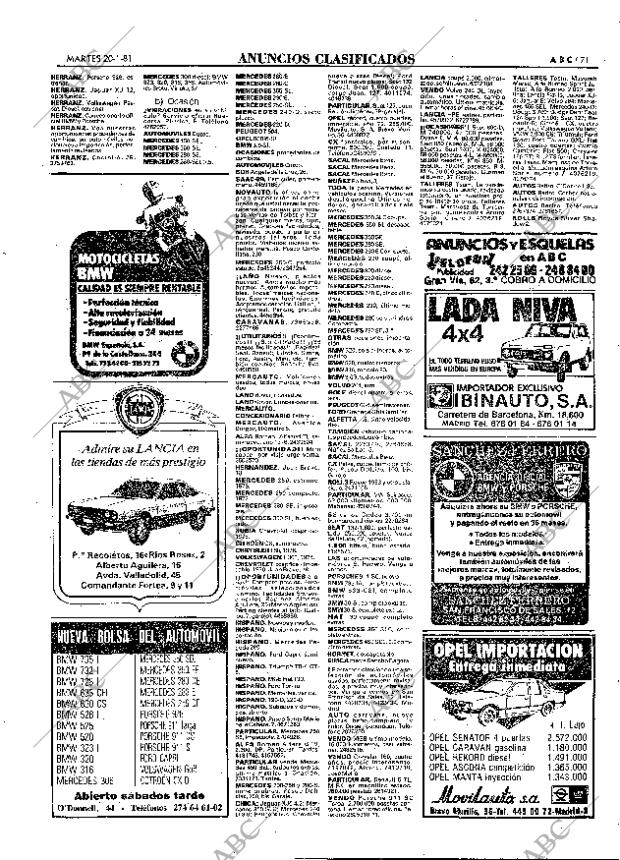 ABC MADRID 20-01-1981 página 83