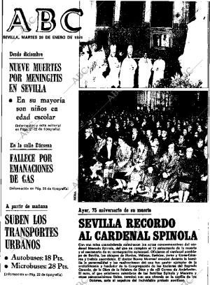 ABC SEVILLA 20-01-1981 página 1