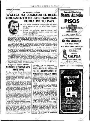 ABC SEVILLA 20-01-1981 página 23
