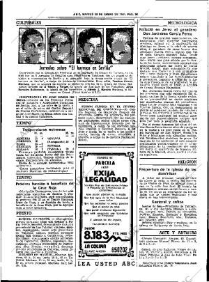 ABC SEVILLA 20-01-1981 página 41