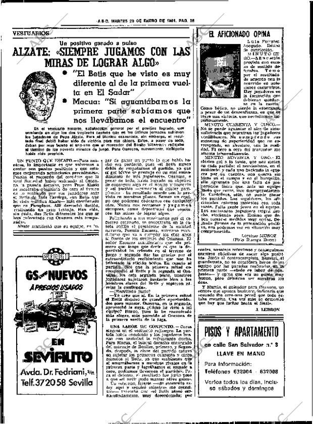 ABC SEVILLA 20-01-1981 página 50