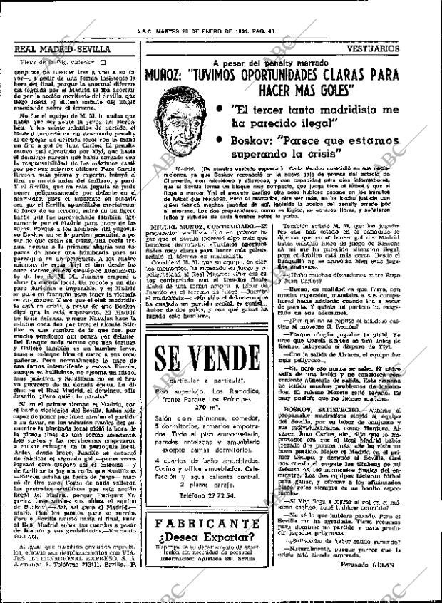 ABC SEVILLA 20-01-1981 página 52