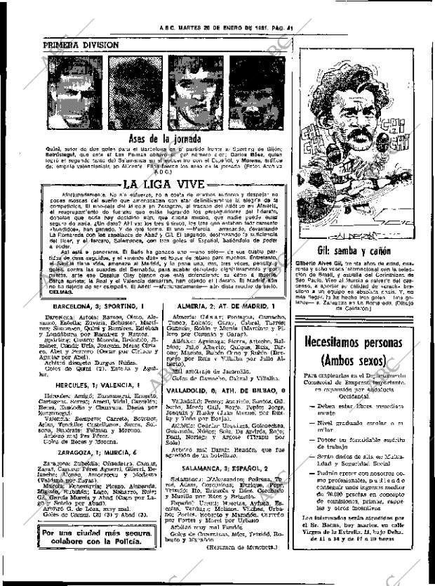 ABC SEVILLA 20-01-1981 página 53