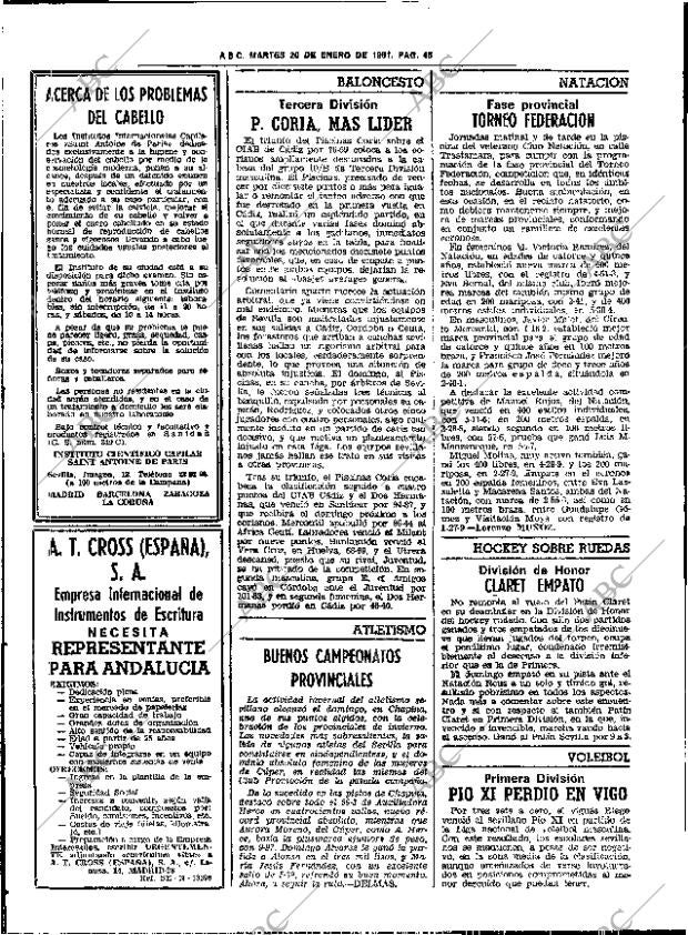 ABC SEVILLA 20-01-1981 página 60