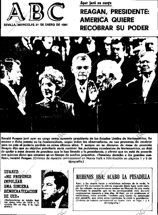 ABC SEVILLA 21-01-1981 página 1