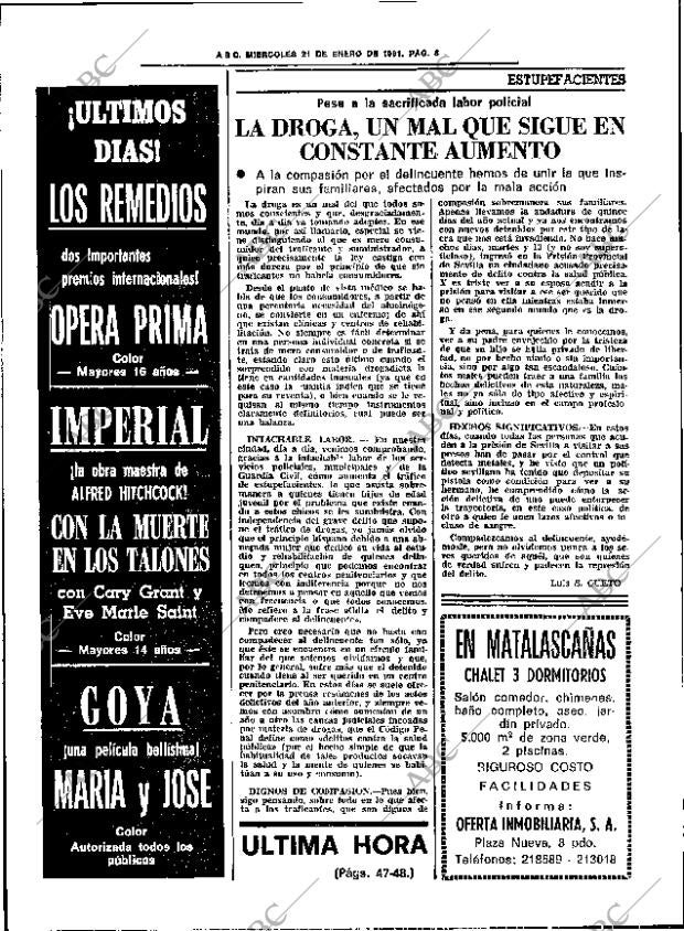 ABC SEVILLA 21-01-1981 página 14