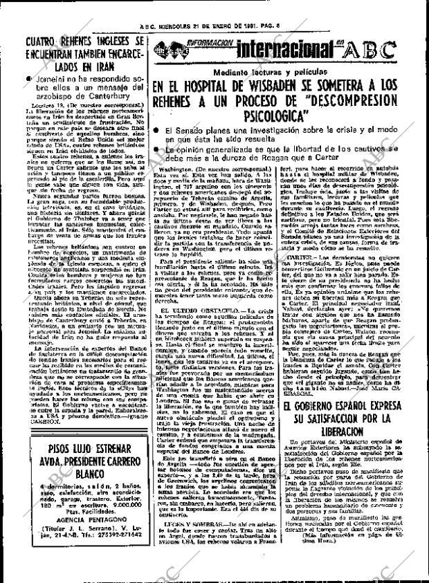 ABC SEVILLA 21-01-1981 página 16