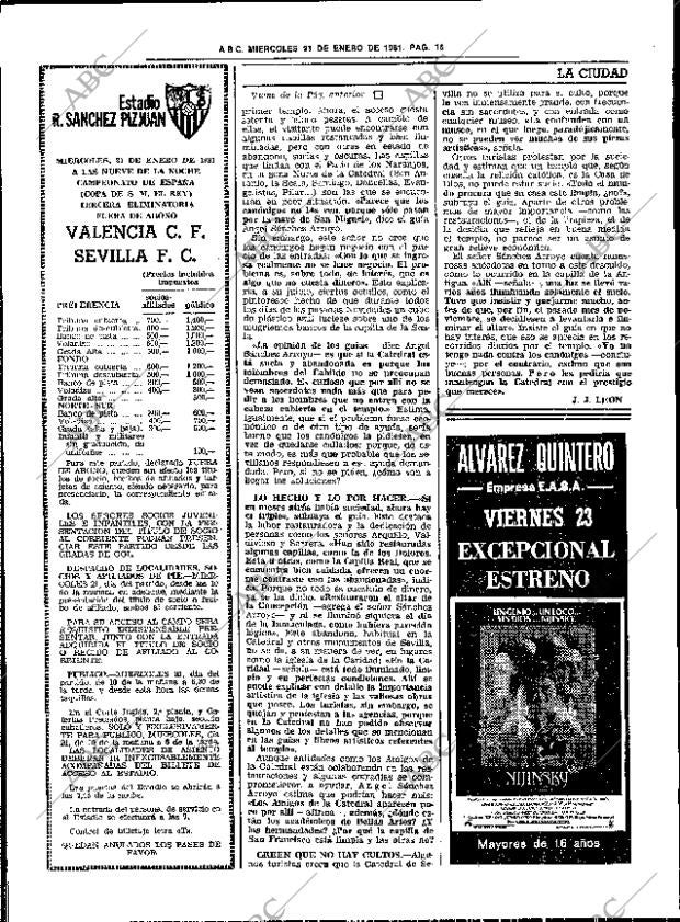 ABC SEVILLA 21-01-1981 página 24