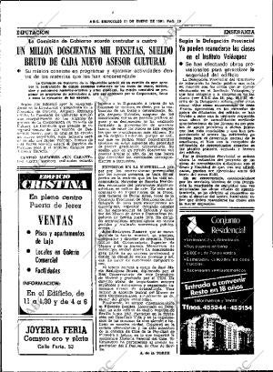 ABC SEVILLA 21-01-1981 página 26