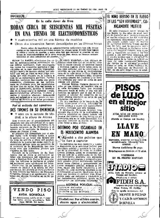 ABC SEVILLA 21-01-1981 página 27
