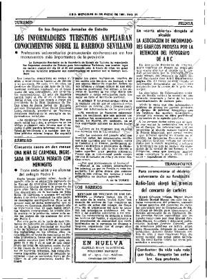 ABC SEVILLA 21-01-1981 página 29