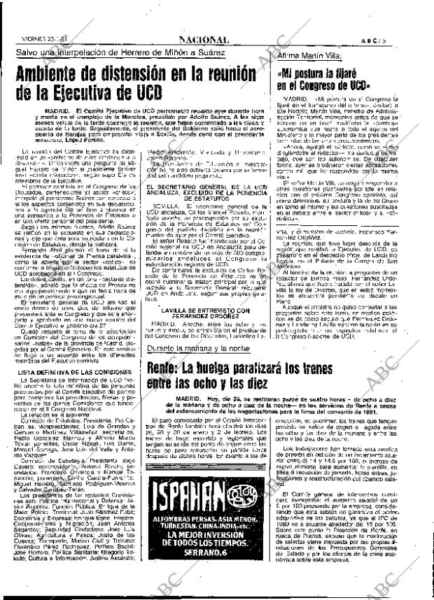 ABC MADRID 23-01-1981 página 13