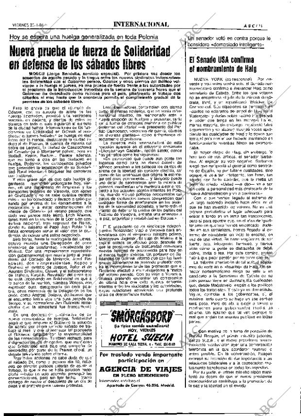 ABC MADRID 23-01-1981 página 19