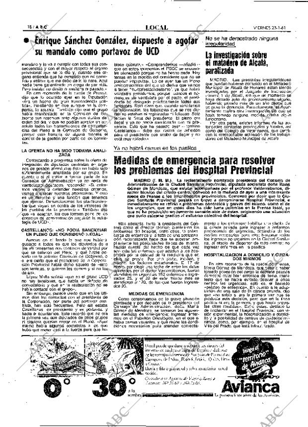 ABC MADRID 23-01-1981 página 26