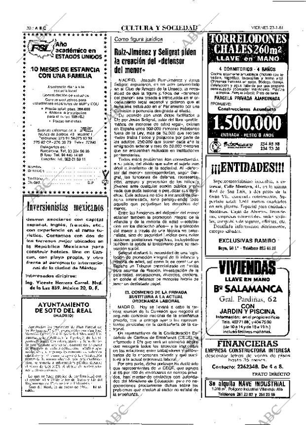 ABC MADRID 23-01-1981 página 38