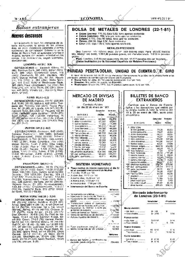 ABC MADRID 23-01-1981 página 46