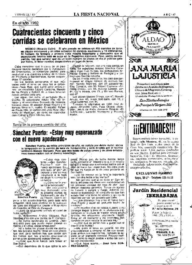 ABC MADRID 23-01-1981 página 55