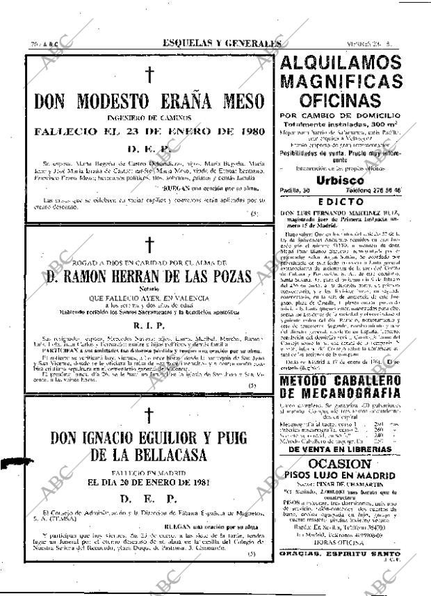 ABC MADRID 23-01-1981 página 78