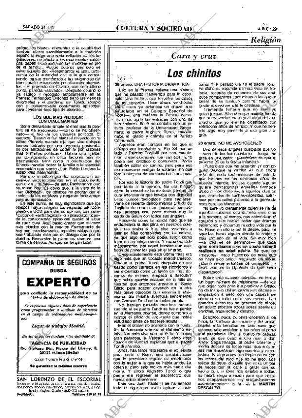 ABC MADRID 24-01-1981 página 37